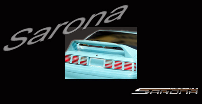 Custom Ford Mustang  Coupe Trunk Wing (1987 - 1993) - $470.00 (Part #FD-057-TW)